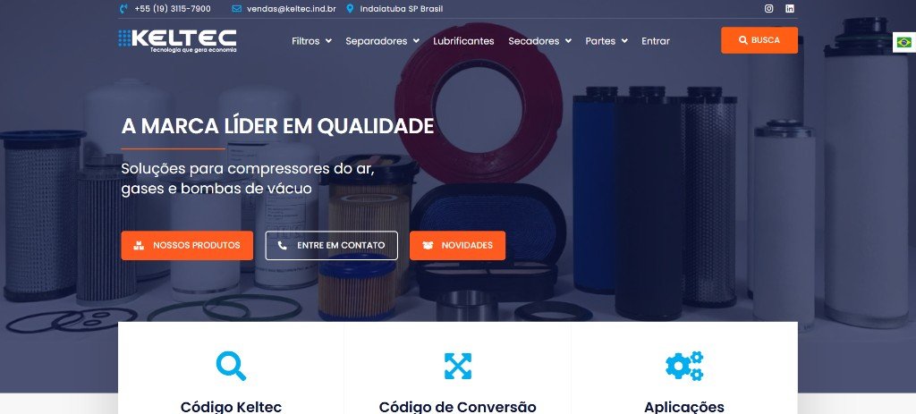 Print do site Keltec